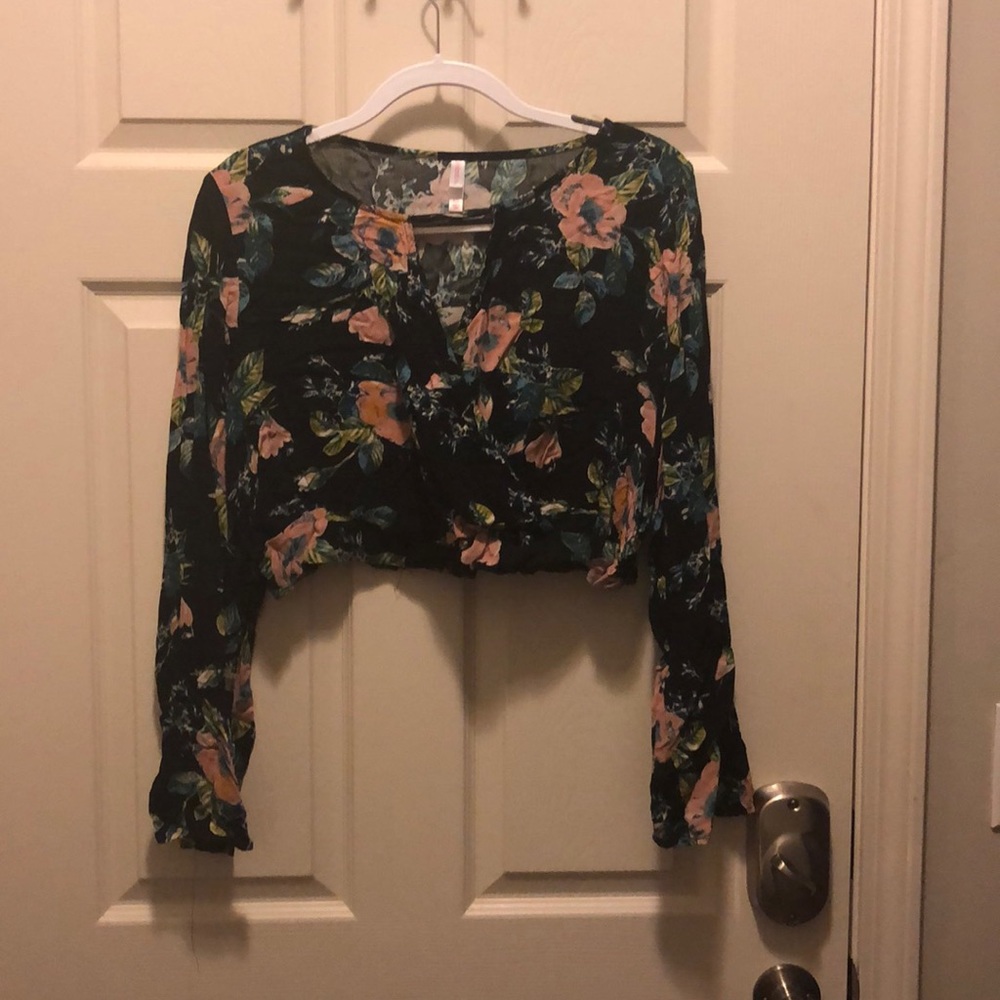 Floral Crop Top💋